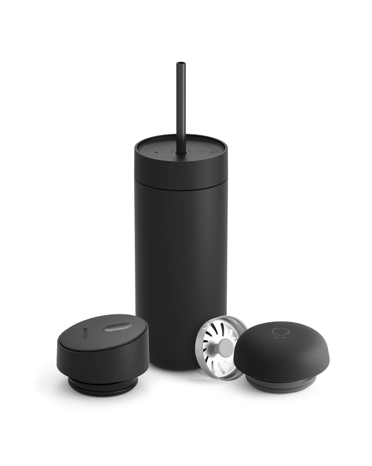 3 in 1 insulated coffee mug with interchangeable lid system
