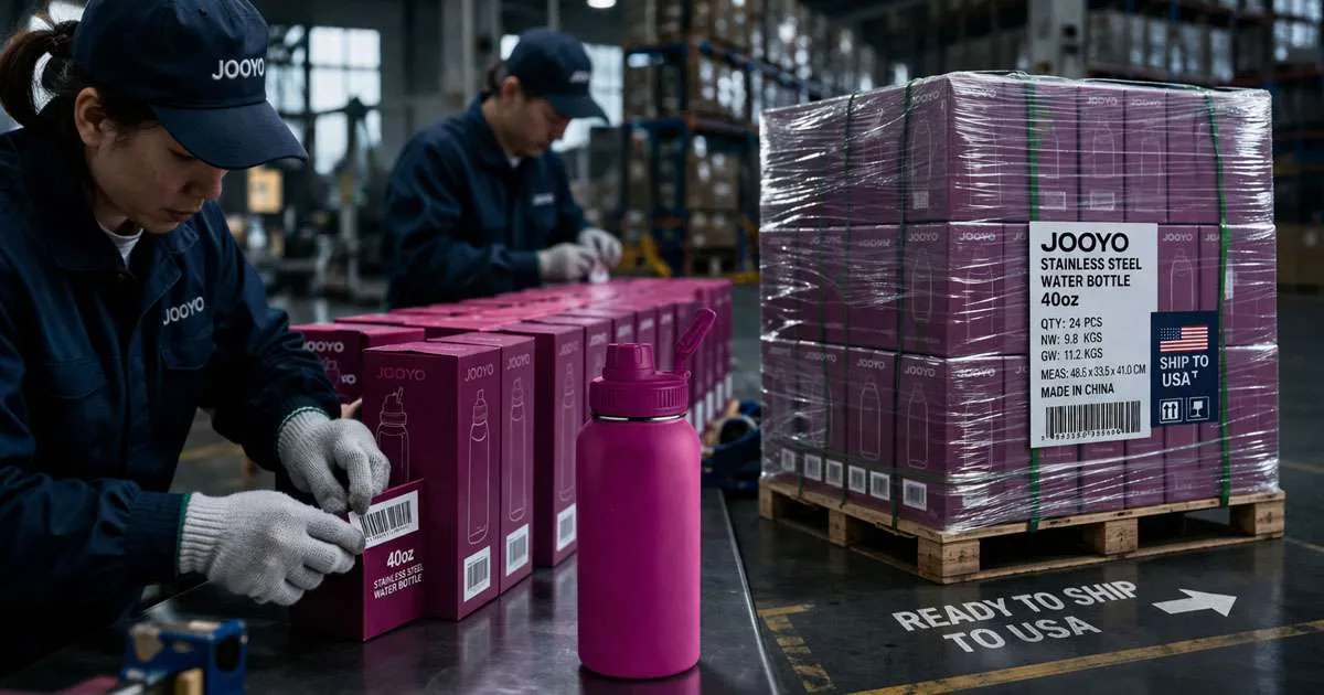 Amazon FBA private label water bottle manufacturer