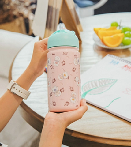 Custom kids stainless steel water bottles for wholesale and retail markets