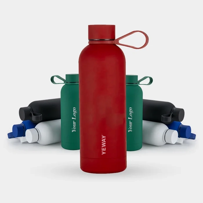 Custom logo stainless steel water bottle