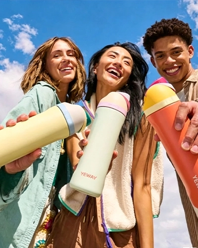FreeSip Water Bottle for Fitness and Gym Hydration Dual Drinking Stainless Steel Bottle Wholesale