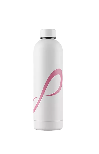 custom insulated stainless steel water bottle rubberized coating silk screen logo printing