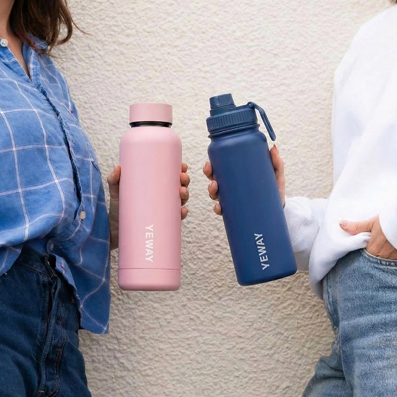 Vacuum insulated stainless steel water bottles for OEM and wholesale drinkware brands