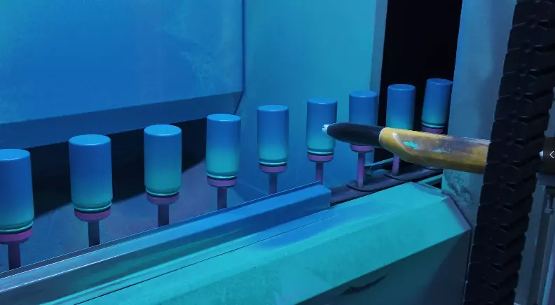 OEM stainless steel water bottle powder coating and surface treatment production line