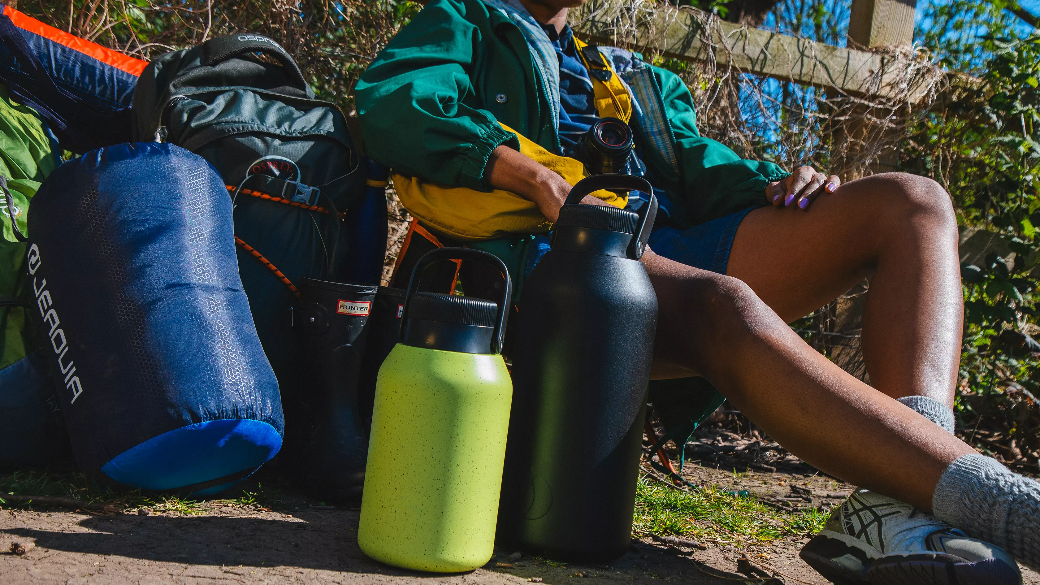 Outdoor insulated stainless steel water bottle project for sports and camping brands