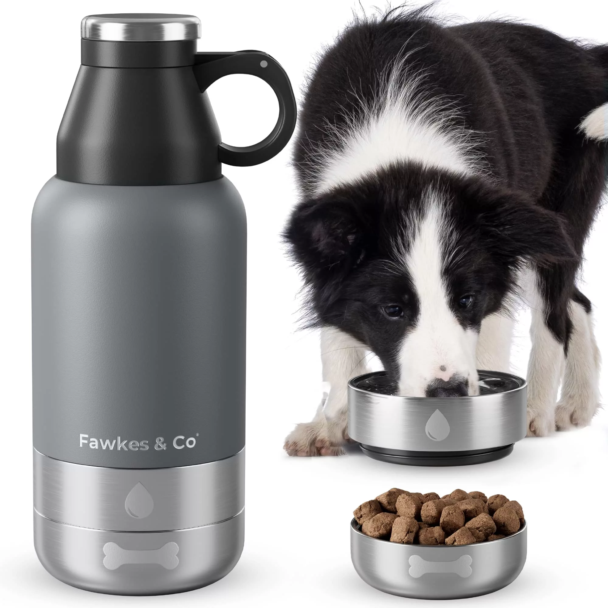 Portable stainless steel pet water bottle manufacturer for OEM and bulk supply