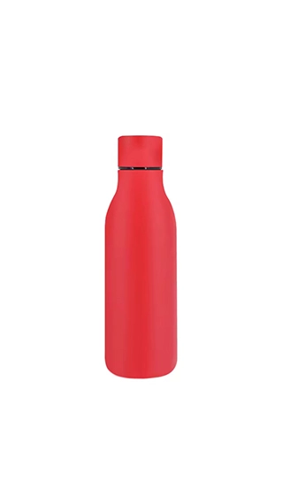 Red portable vacuum insulated bottle for retail and wholesale