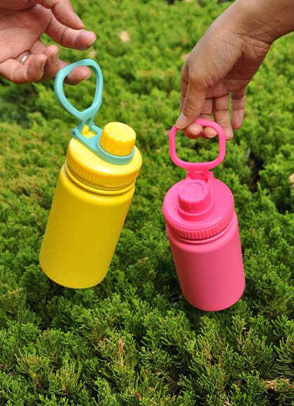 Premium matte finish blank kids water bottle for private label branding