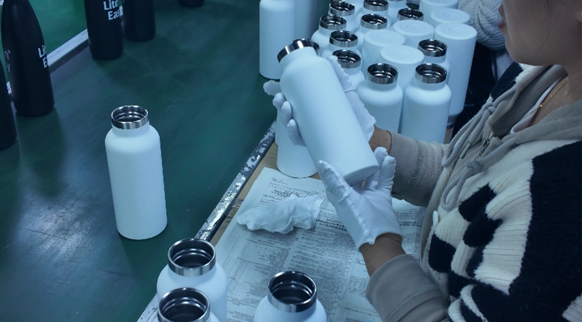 QC inspection process for logo printing insulation performance and packaging quality control