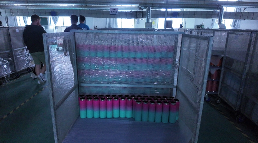Warehouse inventory support and bulk storage systems for global wholesale drinkware supply