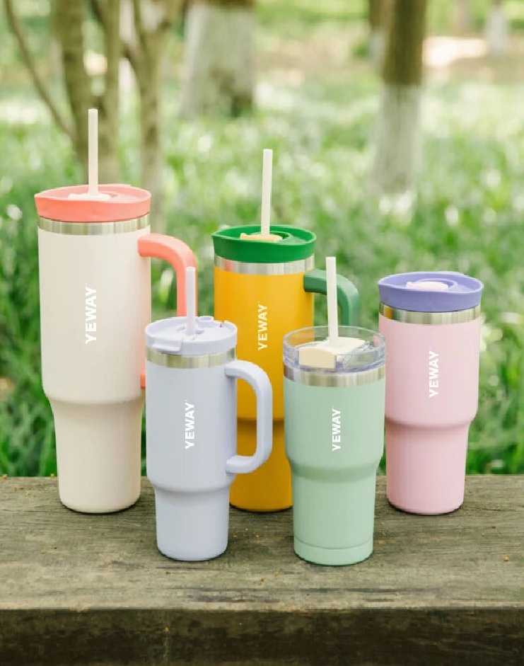 Wholesale stainless steel tumblers and coffee mugs for bulk supply
