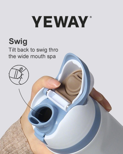 Wide Mouth Chug FreeSip Water Bottle for Fast Hydration Wholesale Stainless Steel Bottle