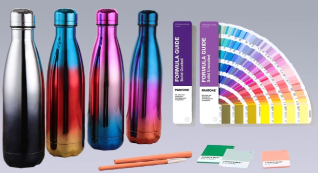 Custom Water Bottle Pantone color Brand-specific color
