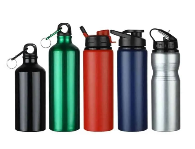 Custom and personalized aluminum water bottles