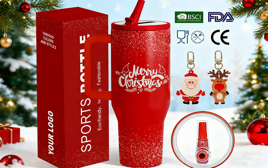 2025 Christmas Gift Trends in Europe and America: How Custom Stainless Steel Water Bottles Became the Top Choice for Corporate Marketing