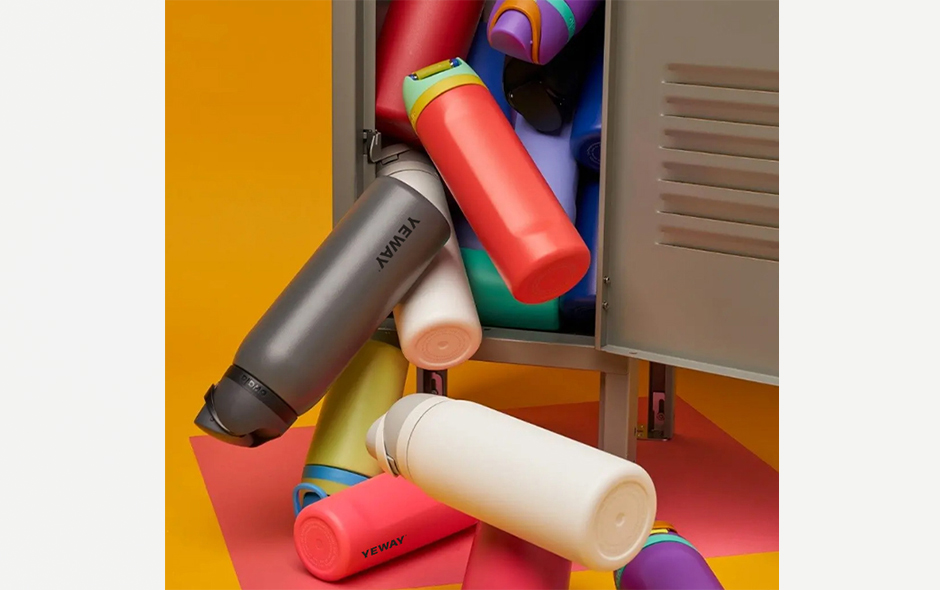 Dopamine colors stainless steel water bottles with straw lids