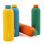 Colorful Water Bottles 500ml Stainless Steel in Stock Water Bottle Small Mouth Vacuum Insulated Customized Logo