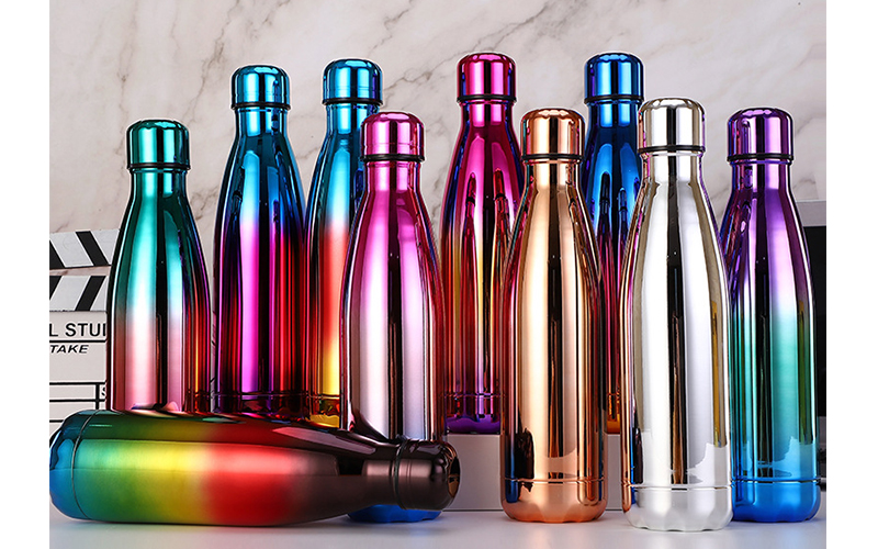 Glossy Stainless Steel Water Bottle