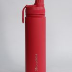 Powder Coated Sport Water Bottle Narrow Mouth BPA Free Stainless Steel Fitness Bottle Sport Water Bottle
