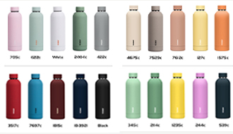 Stainless Steel Water Bottle Colors