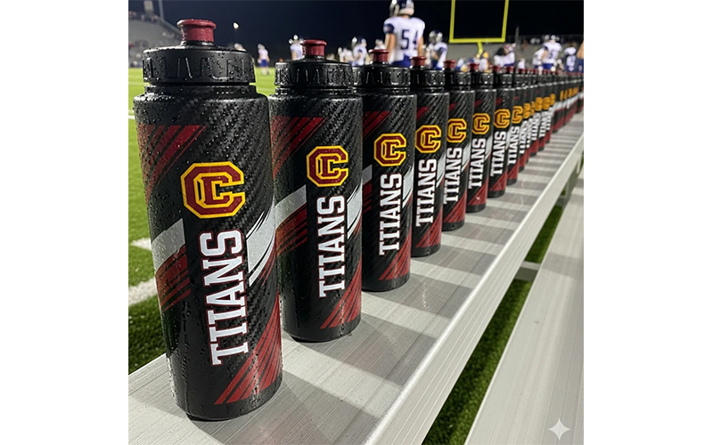 Stainless steel water bottles for team