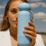 BPA Free Water Bottle Double Wall Insulated Stainless Steel Gym Sports Flask Travel Bottle