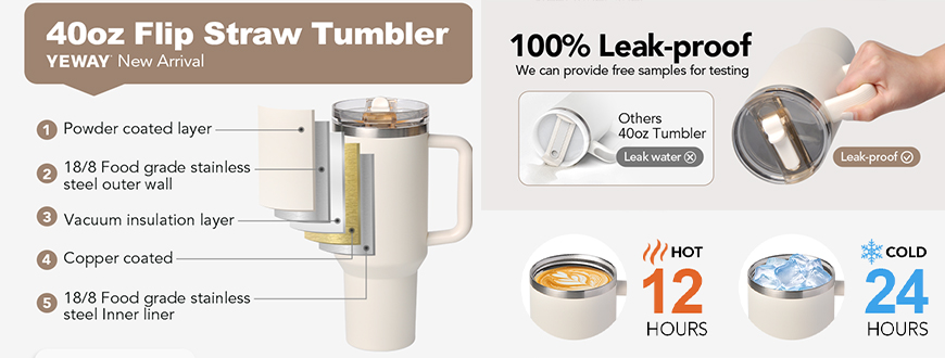 custom tumbler Material Selection Special Features