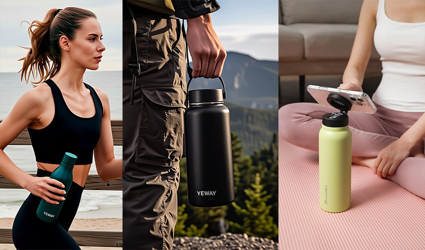 Adult Stainless Steel Water Bottles Balancing Function Style