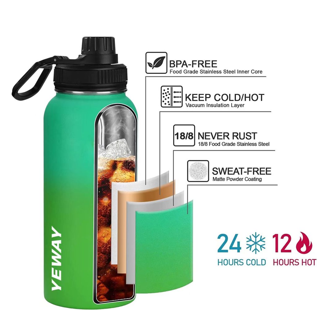 BPA free stainless steel water bottles
