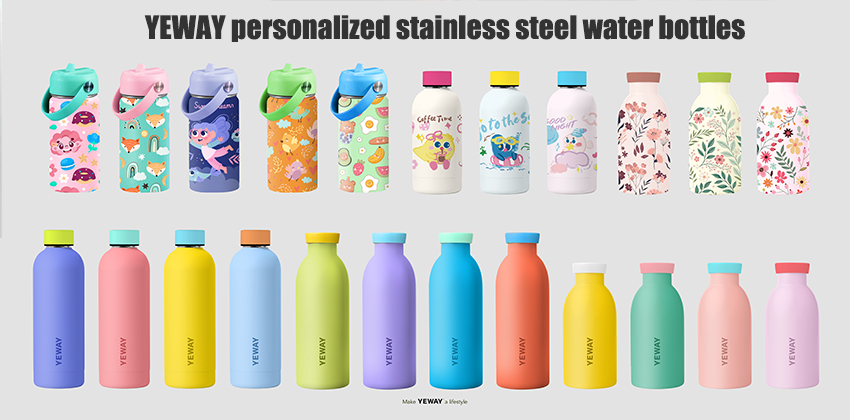 YEWAY personalized stainless steel water bottles
