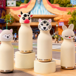 Eco-Friendly & Reusable: Cute Animal Head Water Bottles for Green Schools
