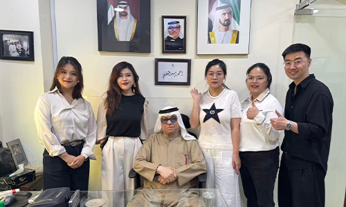 Yeway team with Cyndi's client