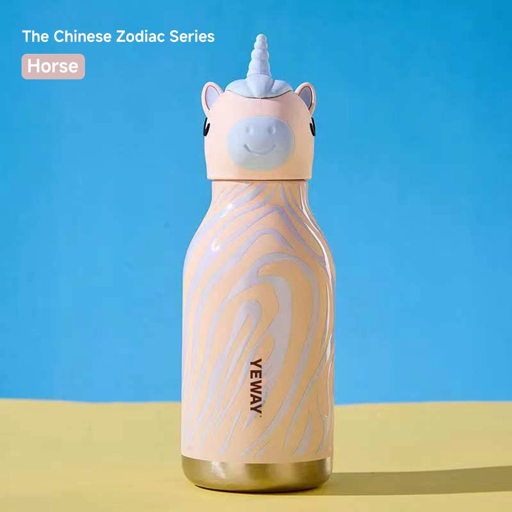 Horse head stainless steel vacuum flask thermal bottle