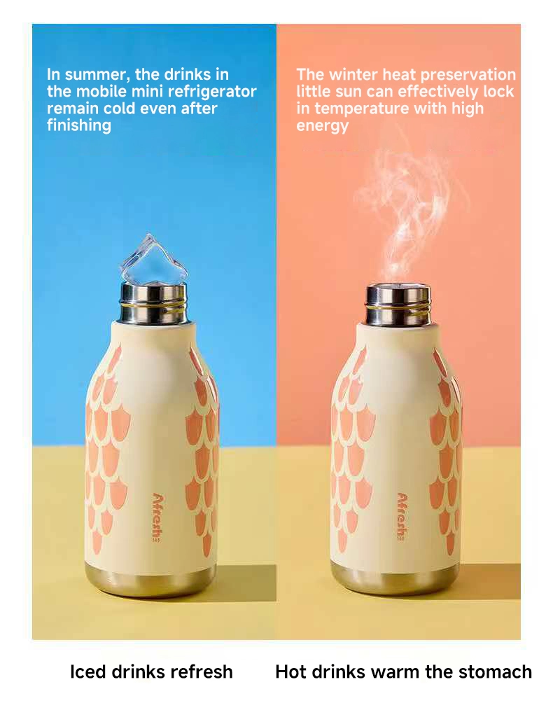 Thermal performance graph showing 12 hours hot and 24 hours cold insulation