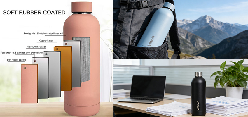 vacuum insulated stainless steel water bottles