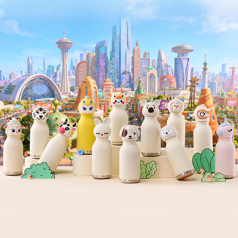OEM/ODM Kids' Bottles: Create Your Exclusive Animal Mascot Drinkware