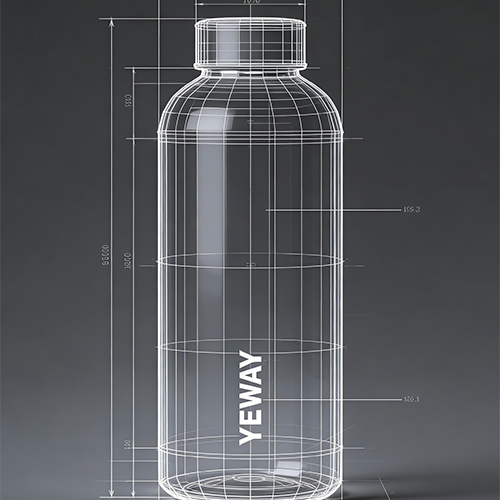 Industrial design and OEM mold services for standard mouth insulated water bottles to create unique product shapes