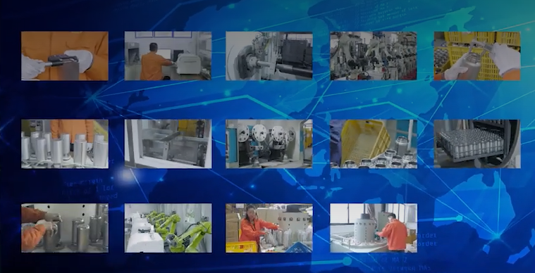 Stainless steel drinkware quality control and food safety inspection process