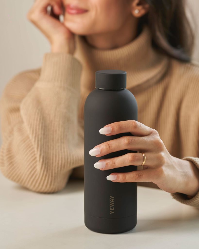 Premium matte finish stainless steel bottle wholesale with anti-scratch coating.