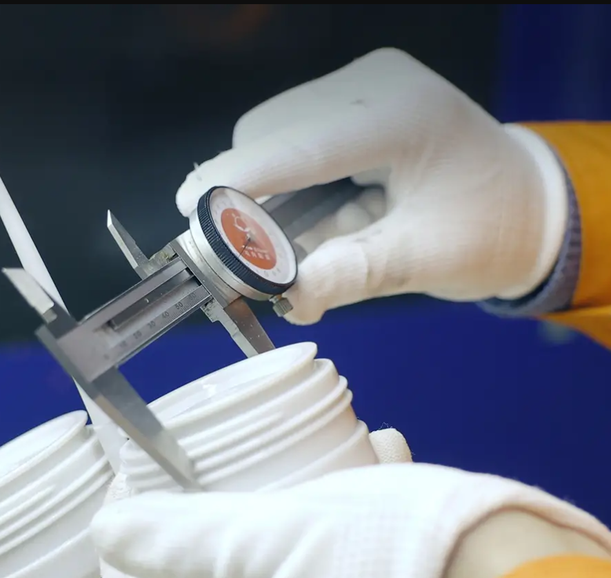 Torque lock test for leak-proof bottle lids verifying secure seal closure and torque tested caps