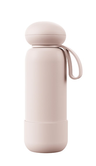 Classic Green 2114C Hiking Bottle - Heavy-duty Mushroom Lid Vacuum Flask