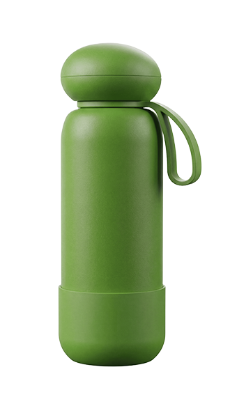 Forest Green Camping Vacuum Bottle - Professional 316 SS Leak-proof Flask