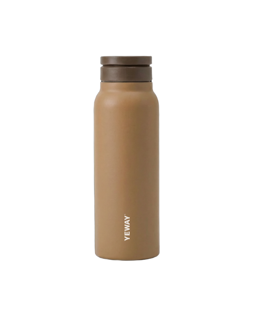 magnetic cap insulated stainless steel water bottle YW-08 innovative lid