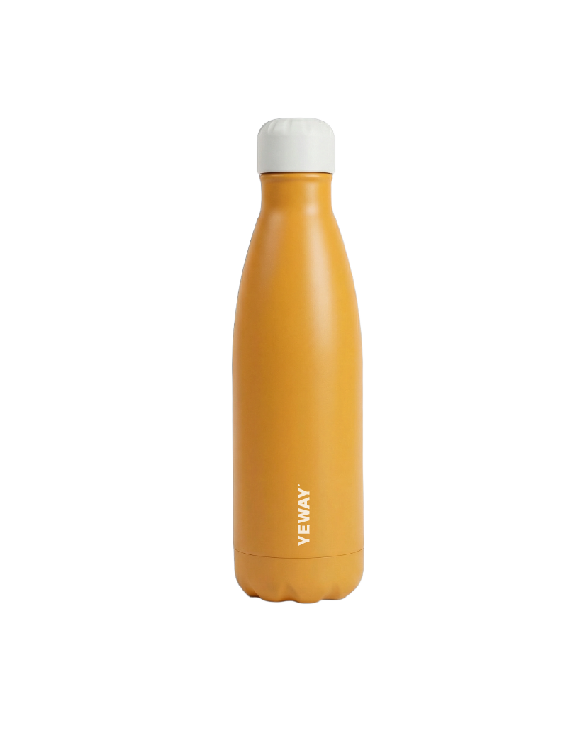 cola shape insulated stainless steel water bottle YW-10 beach travel