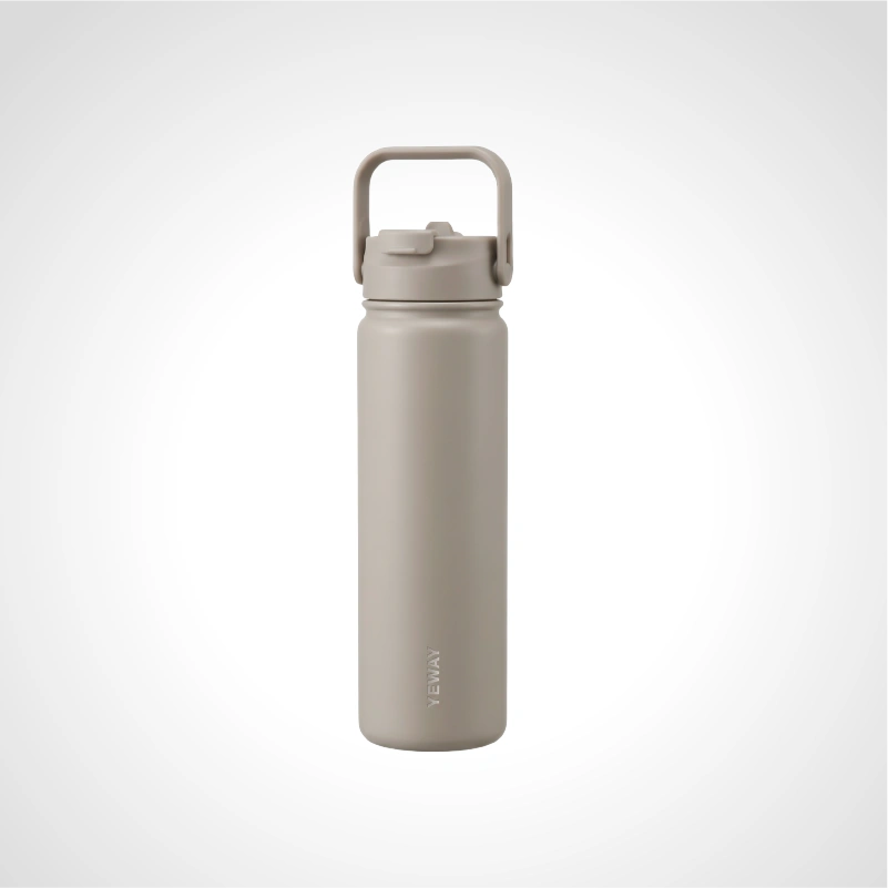OEM insulated water bottle with handle YW-B02 stainless steel vacuum bottle for wholesale and custom branding