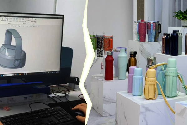 OEM vs ODM tumbler manufacturing comparison stainless steel insulated bottle customization process
