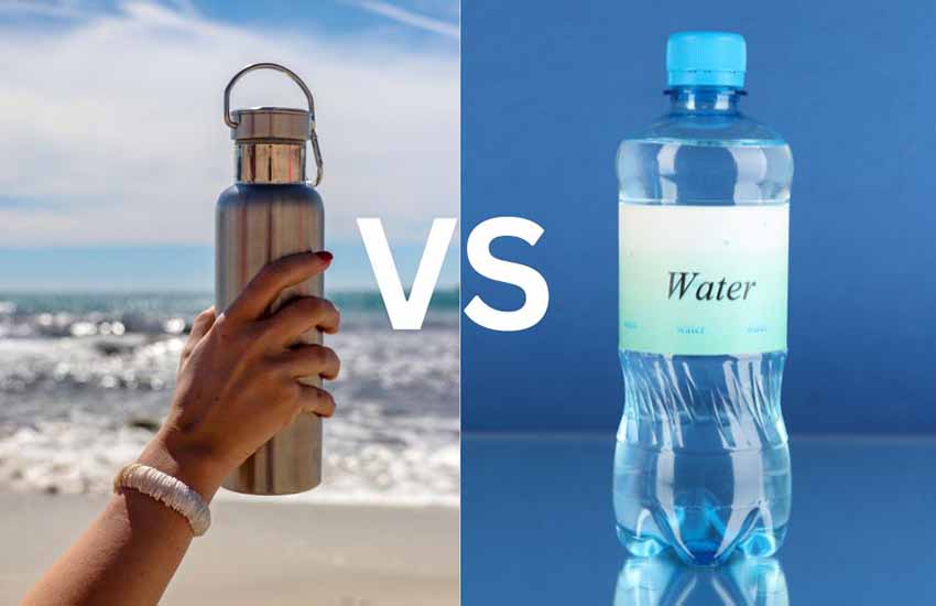 Stainless Steel vs Plastic Water Bottles: Pros, Cons & Key Differences
