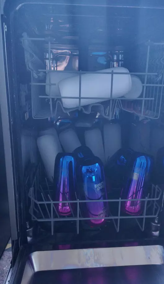 Dishwasher Durability Test for Water Bottle Logos