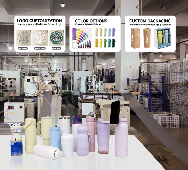 wholesale stainless steel water bottles bulk insulated bottles OEM factory supplier