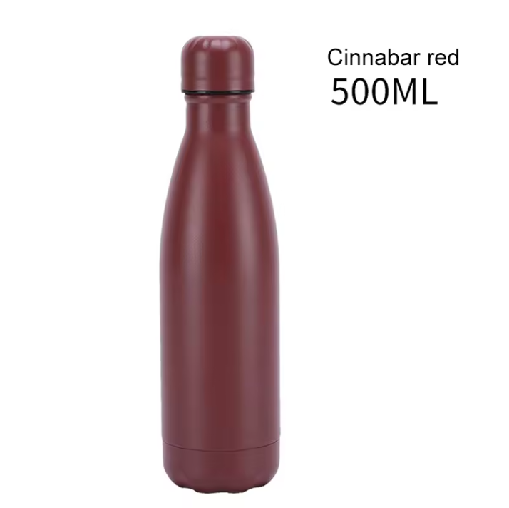 Holographic mirror finish insulated cola bottle for custom logo drinkware collections